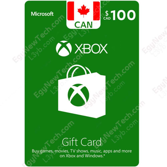 Xbox live digital code hot sale canada